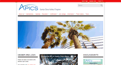 Desktop Screenshot of apics-west.org